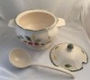 Marks and Spencer Damson Lidded Soup Tureen and Ladle