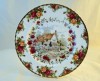 Old Country Roses Cottage Decorative 10.25 Inch Plate from Royal Albert