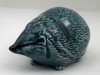 Poole Pottery Blue Glazed Hedgehog