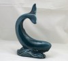 Poole Pottery Blue Glazed  Whale