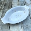 Poole Pottery Dawn Ballet Individual Eared Serving Dish