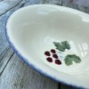 Poole Pottery Dorset Fruit Rimless Soup/Cereal/Dessert Bowl (Cherry)