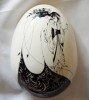 Poole Pottery Egg Shaped Box from the Beardsley Collection