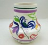 Poole Pottery Hand Painted Traditional Pot In The LE Pattern