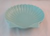 Poole Pottery Ice Green Large Shell Dish