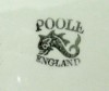 Poole Pottery Map  Plate, Isle of Wight