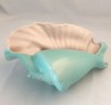 Poole Pottery Mushroom and Ice Green Shell (C96)