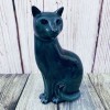 Poole Pottery Small Blue Cat