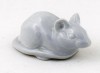 Poole Pottery Small Grey Mouse Lying Down