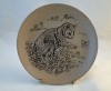 Poole Pottery Stoneware Plate, Kitten With Butterfly