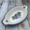 Poole Pottery Vineyard Small Eared Serving Dish