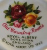Royal Albert Old Country Roses Basket Ornaments (Second Quality)