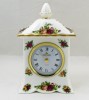 Royal Albert Old Country Roses Mantle Clock