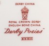Royal Crown Derby, Derby Posies Tea Saucers
