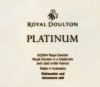 Royal Doulton Platinum Tea Pots