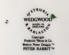 Wedgwood, Beatrix Potter, Peter Rabbit Dinner Plates