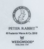 Wedgwood, Beatrix Potter, Peter Rabbit Tea Plates, Now my dears
