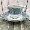 Wedgwood Turquoise Florentine Tea Cup
