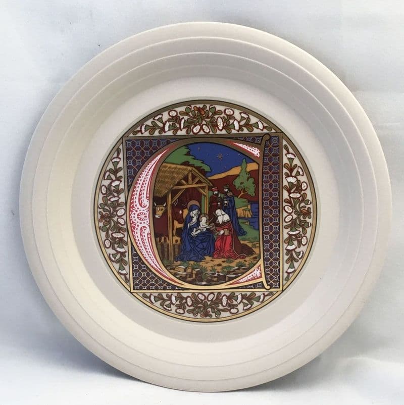 Hornsea Christmas Plates