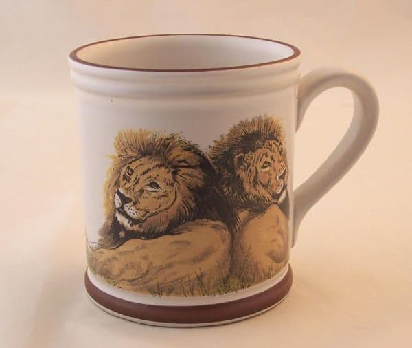 Denby Wild Animals Mugs