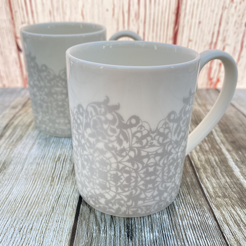 Denby Monsoon Filigree Silver