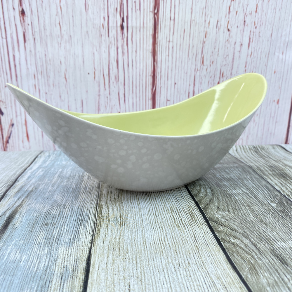 Poole Pottery Twintone Lime Yellow & Seagull (C103)