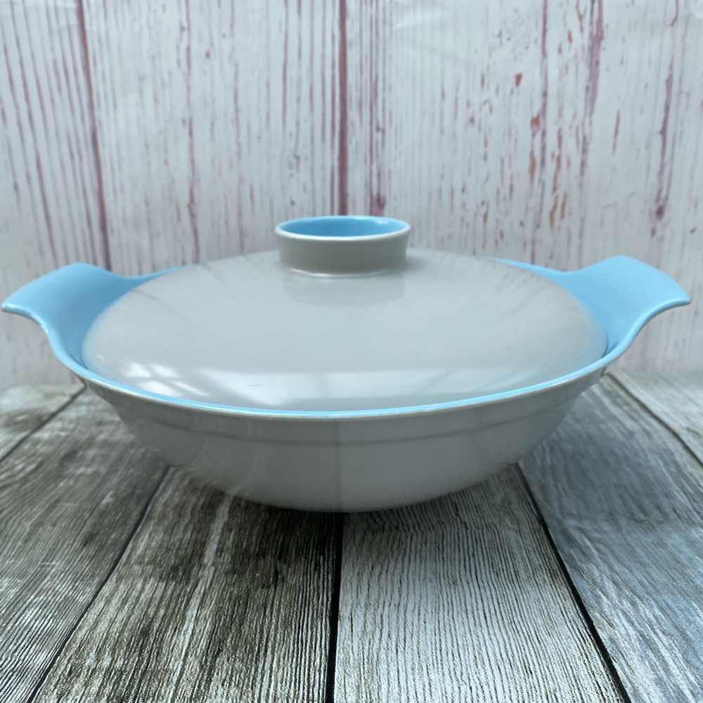 Poole Pottery Twintone Sky Blue & Dove Grey (C104)