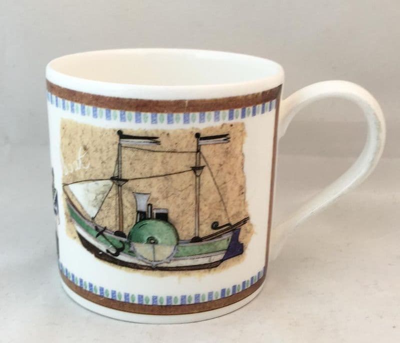 Wedgwood Mugs - Boats