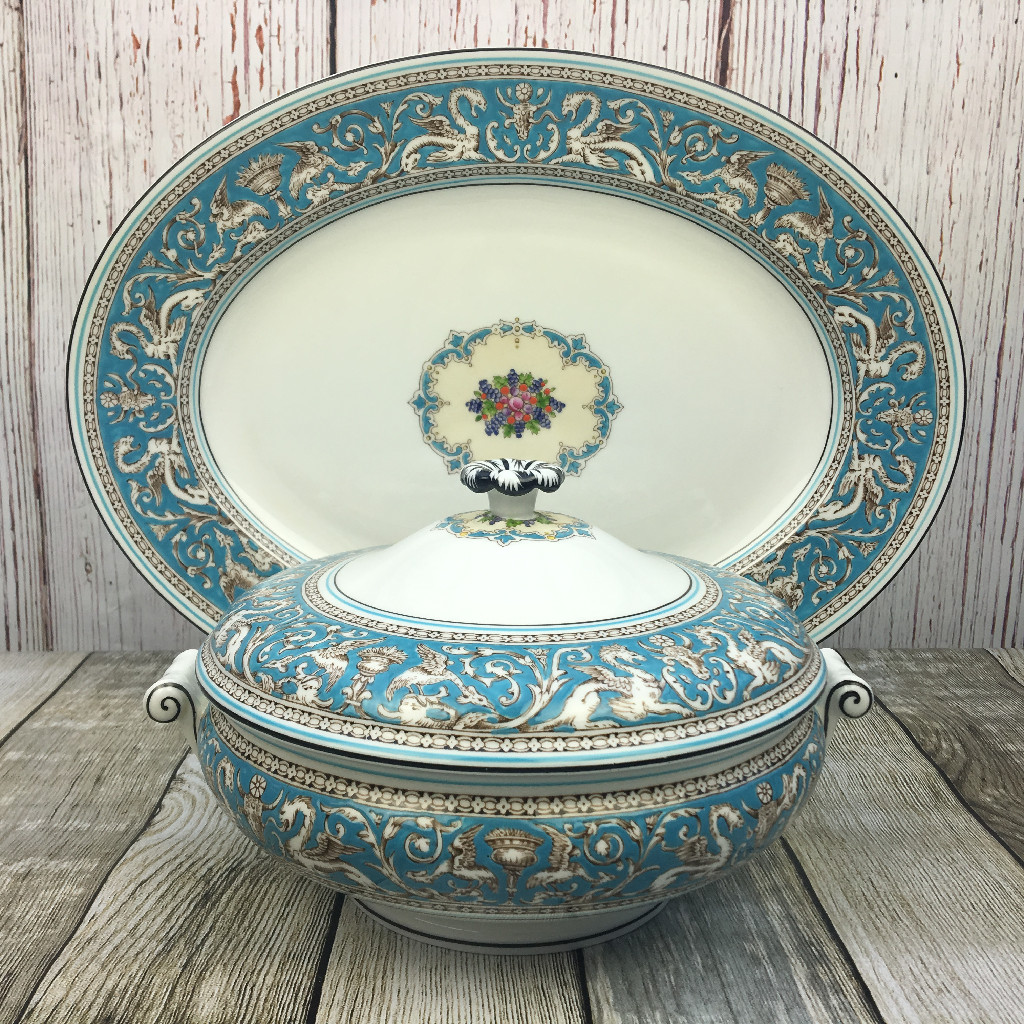 Wedgwood Florentine (Turquoise) W2714