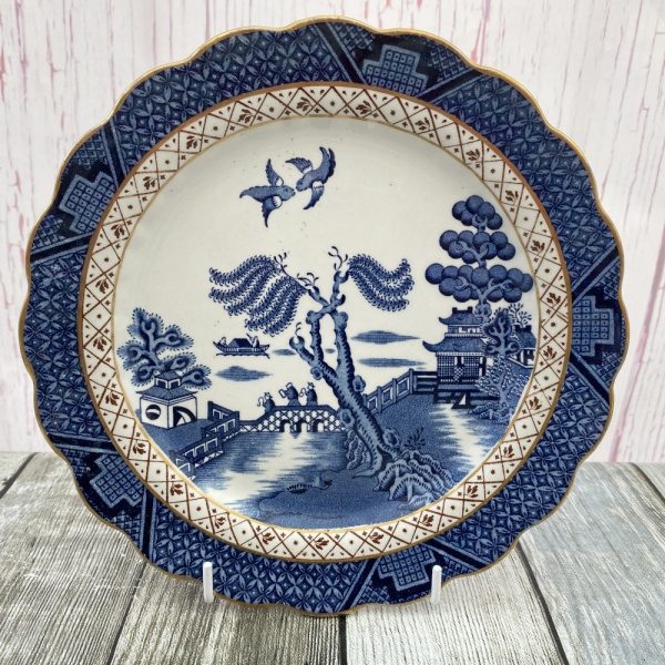 Booths Real Old Willow Dessert/Starter Plate, 8.25''