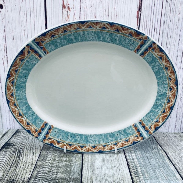 Churchill Ports of Call Kabul Oval Serving Platter