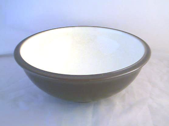 Dby Pottery Energy Cereal/Soup Bowls (Charcoal/White)