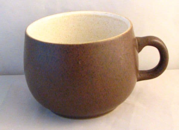 Dby Pottery Russet Standard Tea Cups