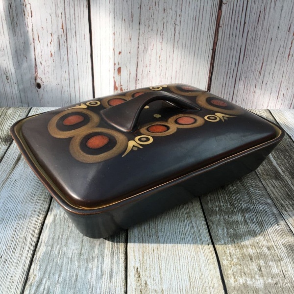 Denby Arabesque Lidded Divided Vegetable Dish