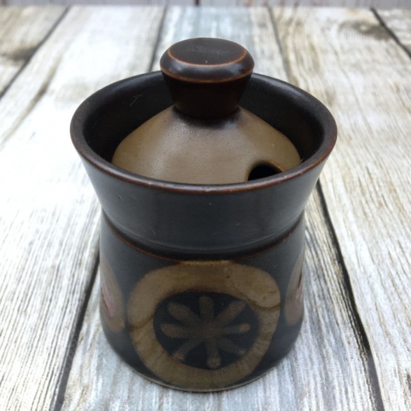 Denby Arabesque Mustard Pot