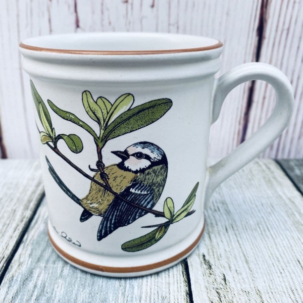 Denby Birds of a Feather Blue Tit Mug