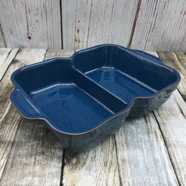 Denby Boston Divided Vegetable Serving Dish