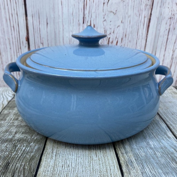 Denby Colonial Blue Casserole Dish, 2.75 Pints