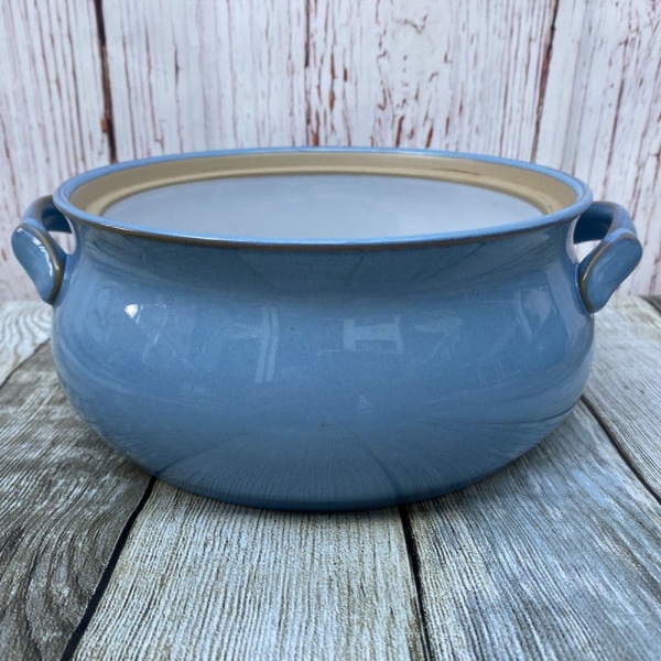 Denby Colonial Blue Casserole Dish, 2.75 Pints (Missing Lid)