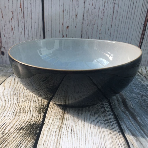 Denby Everyday Black Pepper Coupe Cereal Bowl