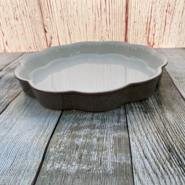 Denby Greystone Large Flan Dish