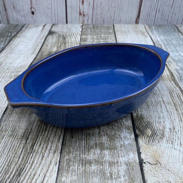 Denby Imperial Blue Entree Dish (Blue Inside)