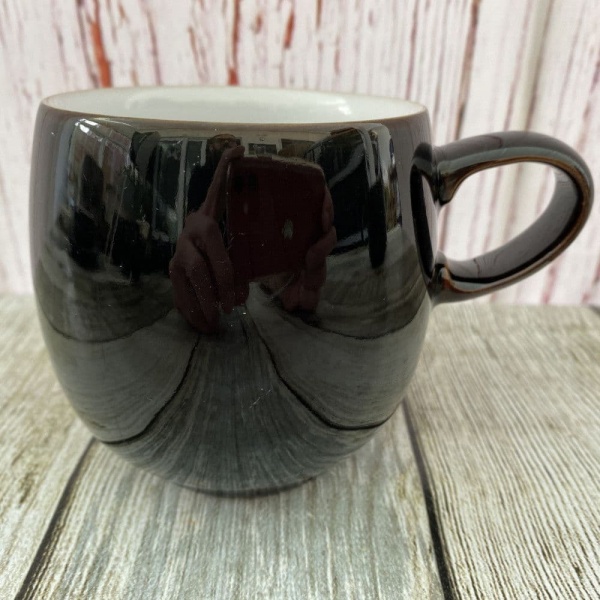 Denby Jet Black Small Curve Mug