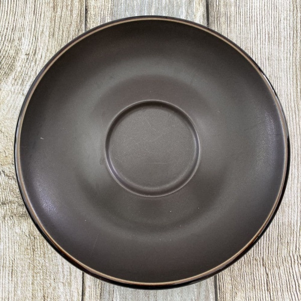Denby Jet Black Tea Saucer