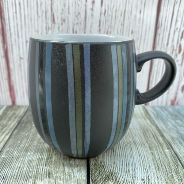 Denby Jet Stripes Large Curve Mug