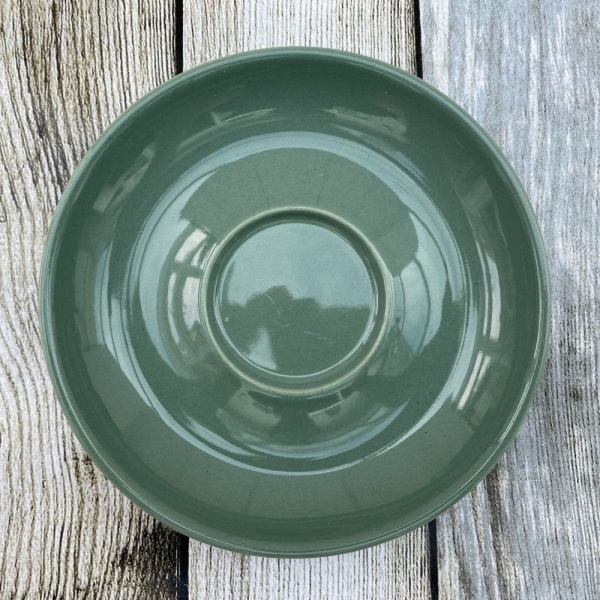 Denby Manor Green Saucer, Deep