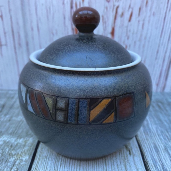 Denby Marrakesh Lidded Sugar Bowl (Squat)