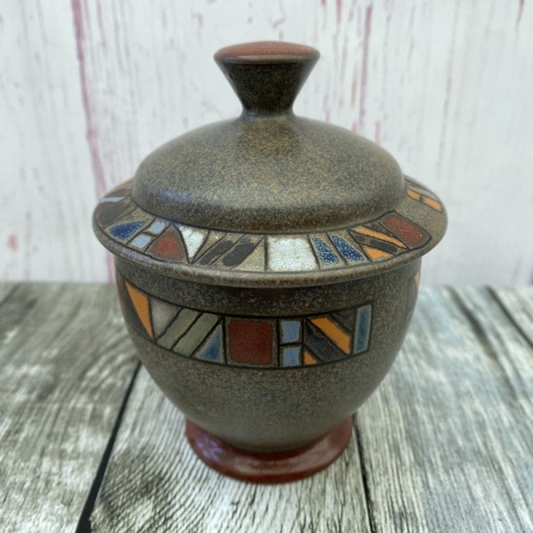 Denby Marrakesh Lidded Sugar Bowl (Tall)