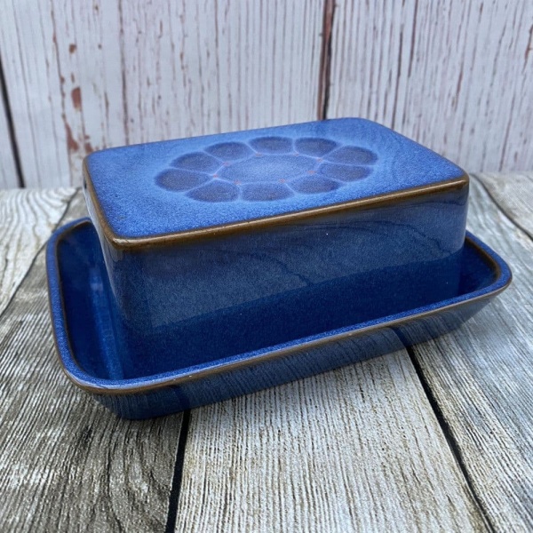 Denby Midnight Butter Dish