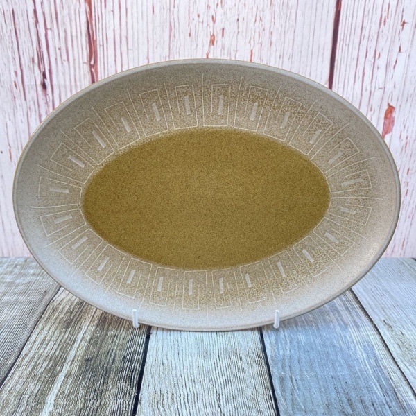 Denby Ode Oval Plate, 9.75''